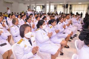 อธิการบดี คณะผู้บริหาร และบุคลากร ร่วมพิธีวันเฉลิมพระชนมพรรษาสมเด็จพระนางเจ้าฯ พระบรมราชินี