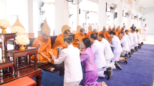 อธิการบดี คณะผู้บริหาร และบุคลากร ร่วมพิธีวันเฉลิมพระชนมพรรษาสมเด็จพระนางเจ้าฯ พระบรมราชินี
