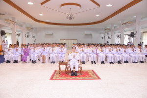 อธิการบดี คณะผู้บริหาร และบุคลากร ร่วมพิธีวันเฉลิมพระชนมพรรษาสมเด็จพระนางเจ้าฯ พระบรมราชินี