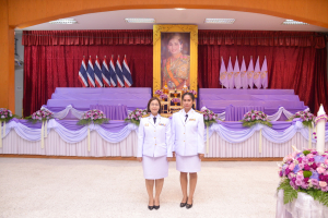 อธิการบดี คณะผู้บริหาร และบุคลากร ร่วมพิธีวันเฉลิมพระชนมพรรษาสมเด็จพระนางเจ้าฯ พระบรมราชินี