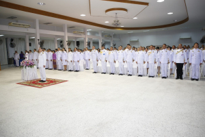 อธิการบดี คณะผู้บริหาร และบุคลากร ร่วมพิธีวันเฉลิมพระชนมพรรษาสมเด็จพระนางเจ้าฯ พระบรมราชินี