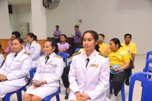 อธิการบดี คณะผู้บริหาร และบุคลากร ร่วมพิธีวันเฉลิมพระชนมพรรษาสมเด็จพระนางเจ้าฯ พระบรมราชินี