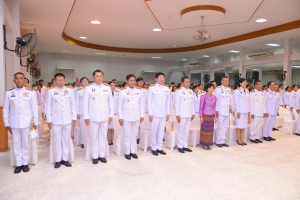 อธิการบดี คณะผู้บริหาร และบุคลากร ร่วมพิธีวันเฉลิมพระชนมพรรษาสมเด็จพระนางเจ้าฯ พระบรมราชินี