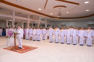 อธิการบดี คณะผู้บริหาร และบุคลากร ร่วมพิธีวันเฉลิมพระชนมพรรษาสมเด็จพระนางเจ้าฯ พระบรมราชินี