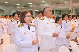 อธิการบดี คณะผู้บริหาร และบุคลากร ร่วมพิธีวันเฉลิมพระชนมพรรษาสมเด็จพระนางเจ้าฯ พระบรมราชินี