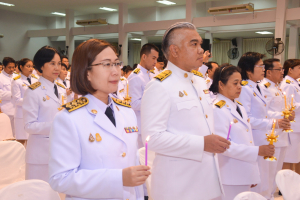 อธิการบดี คณะผู้บริหาร และบุคลากร ร่วมพิธีวันเฉลิมพระชนมพรรษาสมเด็จพระนางเจ้าฯ พระบรมราชินี