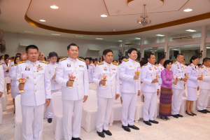 อธิการบดี คณะผู้บริหาร และบุคลากร ร่วมพิธีวันเฉลิมพระชนมพรรษาสมเด็จพระนางเจ้าฯ พระบรมราชินี