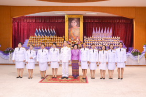 อธิการบดี คณะผู้บริหาร และบุคลากร ร่วมพิธีวันเฉลิมพระชนมพรรษาสมเด็จพระนางเจ้าฯ พระบรมราชินี