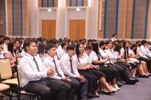 คณะมนุษยศาสตร์ฯ จัดปฐมนิเทศนักศึกษาชั้นปีที่ 1