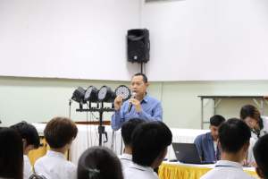 คณะเทคโนโลยีอุตสาหกรรมจัดปฐมนิเทศนักศึกษาชั้นปีที่ 1