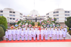 มรท. ร่วมพิธีวางพวงมาลาถวายราชสักการะวันคล้ายวันสวรรคต รัชกาลที่ 8
