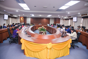 การประชุม คกก.จัดงานเดิน-วิ่งเฉลิมพระเกียรติพระบาทสมเด็จพระเจ้าอยู่หัวฯ