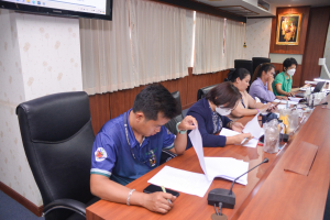 การประชุม คกก.จัดงานเดิน-วิ่งเฉลิมพระเกียรติพระบาทสมเด็จพระเจ้าอยู่หัวฯ
