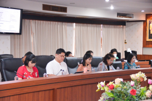 การประชุม คกก.จัดงานเดิน-วิ่งเฉลิมพระเกียรติพระบาทสมเด็จพระเจ้าอยู่หัวฯ