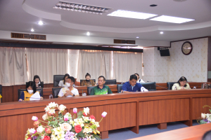 การประชุม คกก.จัดงานเดิน-วิ่งเฉลิมพระเกียรติพระบาทสมเด็จพระเจ้าอยู่หัวฯ