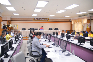 มรท. ร่วมการประชุมคณะอนุกรรมการฝ่ายประชาสัมพันธ์การจัดทำน้ำพระพุทธมนต์ศักดิ์สิทธิ์ของจังหวัดลพบุรี