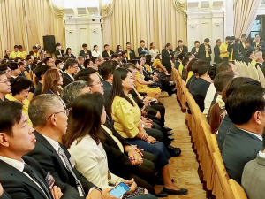 มรท. ร่วมงานแถลงวิสัยทัศน์ เตรียมทัพกำลังคน สร้างอนาคตอุตสาหกรรมใหม่ฯ