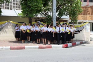 มรภ.เทพสตรี ร่วมกิจกรรมเดิน วิ่ง ปั่น ธงตราสัญลักษณ์งานเฉลิมพระเกียรติพระบาทสมเด็จพระเจ้าอยู่หัวฯ