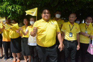 มรภ.เทพสตรี ร่วมกิจกรรมเดิน วิ่ง ปั่น ธงตราสัญลักษณ์งานเฉลิมพระเกียรติพระบาทสมเด็จพระเจ้าอยู่หัวฯ
