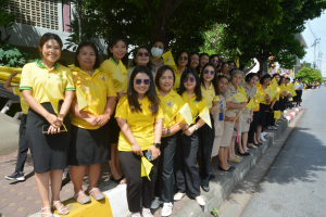 มรภ.เทพสตรี ร่วมกิจกรรมเดิน วิ่ง ปั่น ธงตราสัญลักษณ์งานเฉลิมพระเกียรติพระบาทสมเด็จพระเจ้าอยู่หัวฯ