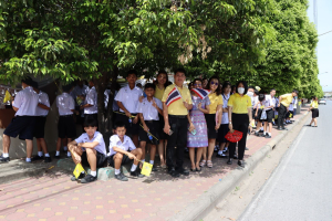 มรภ.เทพสตรี ร่วมกิจกรรมเดิน วิ่ง ปั่น ธงตราสัญลักษณ์งานเฉลิมพระเกียรติพระบาทสมเด็จพระเจ้าอยู่หัวฯ