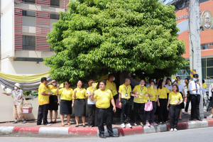 มรภ.เทพสตรี ร่วมกิจกรรมเดิน วิ่ง ปั่น ธงตราสัญลักษณ์งานเฉลิมพระเกียรติพระบาทสมเด็จพระเจ้าอยู่หัวฯ