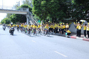 มรภ.เทพสตรี ร่วมกิจกรรมเดิน วิ่ง ปั่น ธงตราสัญลักษณ์งานเฉลิมพระเกียรติพระบาทสมเด็จพระเจ้าอยู่หัวฯ