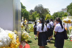 มรภ.เทพสตรี ร่วมกิจกรรมเดิน วิ่ง ปั่น ธงตราสัญลักษณ์งานเฉลิมพระเกียรติพระบาทสมเด็จพระเจ้าอยู่หัวฯ