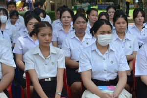 มรภ.เทพสตรี ร่วมกิจกรรมเดิน วิ่ง ปั่น ธงตราสัญลักษณ์งานเฉลิมพระเกียรติพระบาทสมเด็จพระเจ้าอยู่หัวฯ