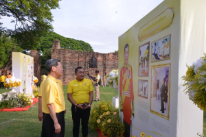 มรภ.เทพสตรี ร่วมกิจกรรมเดิน วิ่ง ปั่น ธงตราสัญลักษณ์งานเฉลิมพระเกียรติพระบาทสมเด็จพระเจ้าอยู่หัวฯ
