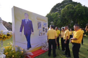 มรภ.เทพสตรี ร่วมกิจกรรมเดิน วิ่ง ปั่น ธงตราสัญลักษณ์งานเฉลิมพระเกียรติพระบาทสมเด็จพระเจ้าอยู่หัวฯ