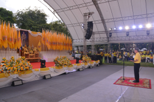 มรภ.เทพสตรี ร่วมกิจกรรมเดิน วิ่ง ปั่น ธงตราสัญลักษณ์งานเฉลิมพระเกียรติพระบาทสมเด็จพระเจ้าอยู่หัวฯ