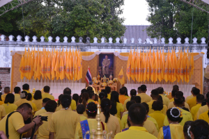 มรภ.เทพสตรี ร่วมกิจกรรมเดิน วิ่ง ปั่น ธงตราสัญลักษณ์งานเฉลิมพระเกียรติพระบาทสมเด็จพระเจ้าอยู่หัวฯ