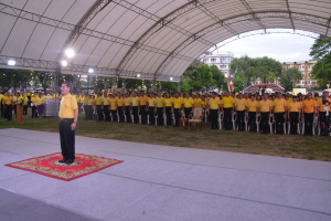 มรภ.เทพสตรี ร่วมกิจกรรมเดิน วิ่ง ปั่น ธงตราสัญลักษณ์งานเฉลิมพระเกียรติพระบาทสมเด็จพระเจ้าอยู่หัวฯ