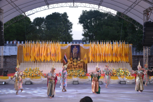 มรภ.เทพสตรี ร่วมกิจกรรมเดิน วิ่ง ปั่น ธงตราสัญลักษณ์งานเฉลิมพระเกียรติพระบาทสมเด็จพระเจ้าอยู่หัวฯ