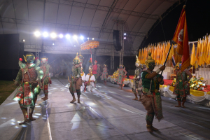 มรภ.เทพสตรี ร่วมกิจกรรมเดิน วิ่ง ปั่น ธงตราสัญลักษณ์งานเฉลิมพระเกียรติพระบาทสมเด็จพระเจ้าอยู่หัวฯ