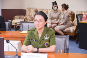 มรท. ร่วมพิธีลงนามบันทึกข้อตกลงความร่วมมือทางการศึกษาเพื่อยกระดับคุณภาพการศึกษาของศูนย์พัฒนาเด็กเล็ก ศูนย์การบินทหารบก
