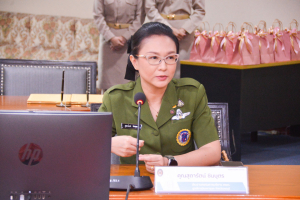 มรท. ร่วมพิธีลงนามบันทึกข้อตกลงความร่วมมือทางการศึกษาเพื่อยกระดับคุณภาพการศึกษาของศูนย์พัฒนาเด็กเล็ก ศูนย์การบินทหารบก