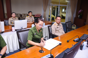 มรท. ร่วมพิธีลงนามบันทึกข้อตกลงความร่วมมือทางการศึกษาเพื่อยกระดับคุณภาพการศึกษาของศูนย์พัฒนาเด็กเล็ก ศูนย์การบินทหารบก