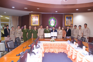มรท. ร่วมพิธีลงนามบันทึกข้อตกลงความร่วมมือทางการศึกษาเพื่อยกระดับคุณภาพการศึกษาของศูนย์พัฒนาเด็กเล็ก ศูนย์การบินทหารบก