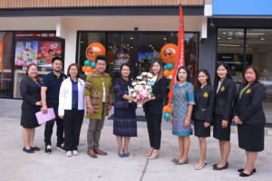 มรท. ร่วมแสดงความยินดีในโอกาสเปิดร้านกาแฟพันธุ์ไทย สาขามหาวิทยาลัยราชภัฏเทพสตรี