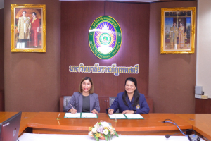 มรท. ร่วมพิธีลงนามบันทึกข้อตกลงความร่วมมือในการประสานความร่วมมือทางวิชาการและการใช้พื้นที่จัดกิจกรรมพัฒนานักศึกษา กับ โรบินสันไลฟ์สไตล์ ลพบุรี