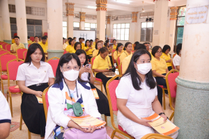 มรภ.เทพสตรี ร่วมพิธีเจริญพระพุทธมนต์เฉลิมพระเกียรติ ถวายพระพรชัยมงคลแด่ พระบาทสมเด็จพระเจ้าอยู่หัว เนื่องในโอกาสมหามงคลเฉลิมพระชนมพรรษา 6 รอบ 28 กรกฎาคม 2567 ครั้งที่ 6