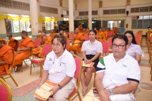 มรภ.เทพสตรี ร่วมพิธีเจริญพระพุทธมนต์เฉลิมพระเกียรติ ถวายพระพรชัยมงคลแด่ พระบาทสมเด็จพระเจ้าอยู่หัว เนื่องในโอกาสมหามงคลเฉลิมพระชนมพรรษา 6 รอบ 28 กรกฎาคม 2567 ครั้งที่ 6