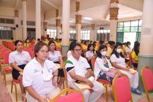 มรภ.เทพสตรี ร่วมพิธีเจริญพระพุทธมนต์เฉลิมพระเกียรติ ถวายพระพรชัยมงคลแด่ พระบาทสมเด็จพระเจ้าอยู่หัว เนื่องในโอกาสมหามงคลเฉลิมพระชนมพรรษา 6 รอบ 28 กรกฎาคม 2567 ครั้งที่ 6