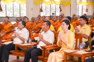 มรภ.เทพสตรี ร่วมพิธีเจริญพระพุทธมนต์เฉลิมพระเกียรติ ถวายพระพรชัยมงคลแด่ พระบาทสมเด็จพระเจ้าอยู่หัว เนื่องในโอกาสมหามงคลเฉลิมพระชนมพรรษา 6 รอบ 28 กรกฎาคม 2567 ครั้งที่ 6