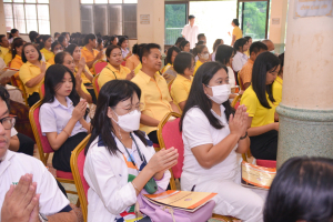 มรภ.เทพสตรี ร่วมพิธีเจริญพระพุทธมนต์เฉลิมพระเกียรติ ถวายพระพรชัยมงคลแด่ พระบาทสมเด็จพระเจ้าอยู่หัว เนื่องในโอกาสมหามงคลเฉลิมพระชนมพรรษา 6 รอบ 28 กรกฎาคม 2567 ครั้งที่ 6