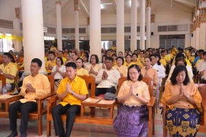 มรภ.เทพสตรี ร่วมพิธีเจริญพระพุทธมนต์เฉลิมพระเกียรติ ถวายพระพรชัยมงคลแด่ พระบาทสมเด็จพระเจ้าอยู่หัว เนื่องในโอกาสมหามงคลเฉลิมพระชนมพรรษา 6 รอบ 28 กรกฎาคม 2567 ครั้งที่ 6