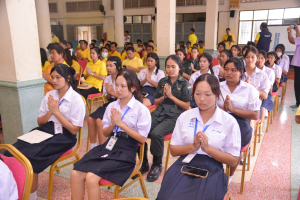 มรภ.เทพสตรี ร่วมพิธีเจริญพระพุทธมนต์เฉลิมพระเกียรติ ถวายพระพรชัยมงคลแด่ พระบาทสมเด็จพระเจ้าอยู่หัว เนื่องในโอกาสมหามงคลเฉลิมพระชนมพรรษา 6 รอบ 28 กรกฎาคม 2567 ครั้งที่ 6