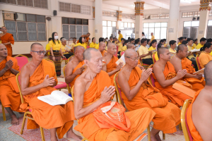 มรภ.เทพสตรี ร่วมพิธีเจริญพระพุทธมนต์เฉลิมพระเกียรติ ถวายพระพรชัยมงคลแด่ พระบาทสมเด็จพระเจ้าอยู่หัว เนื่องในโอกาสมหามงคลเฉลิมพระชนมพรรษา 6 รอบ 28 กรกฎาคม 2567 ครั้งที่ 6